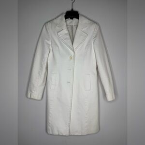 Express Studio off white trench coat Size M